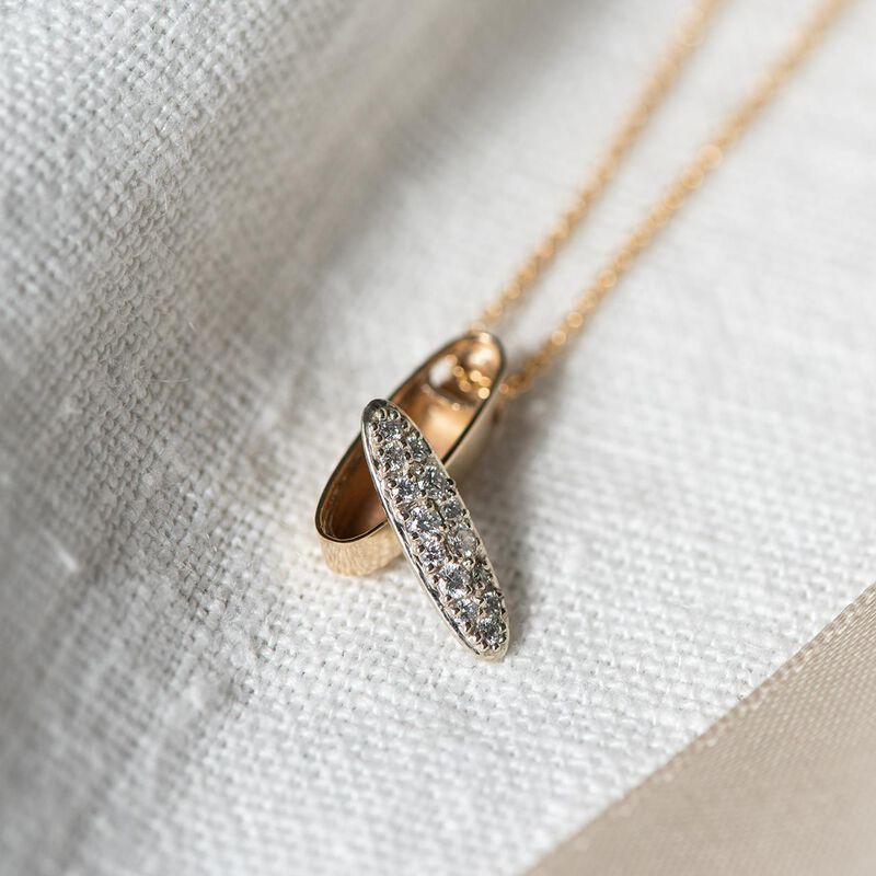 LOVE IN A JEWEL The Collette Keepsake Pendant image number 1